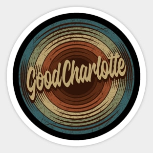 Good Charlotte Vintage Vinyl Sticker